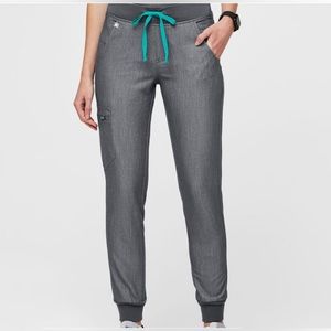 FIGS Zamora Jogger Scrub Pants, Graphite, size XXS